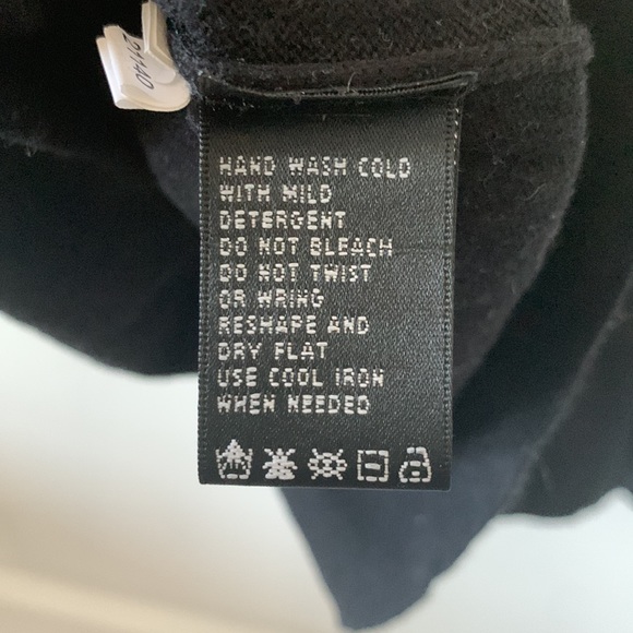 NWT AUGUST SILK Colorblock Stripes Long Sleeves Cotton Blend Sweater Size M - Picture 12 of 12